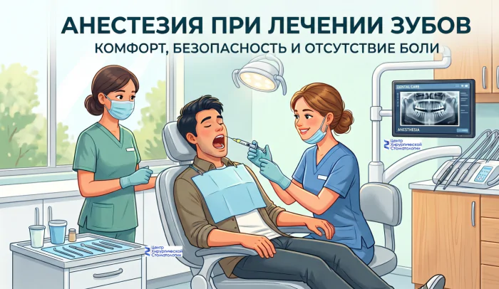 Анестезия при лечении зубов в стоматологии