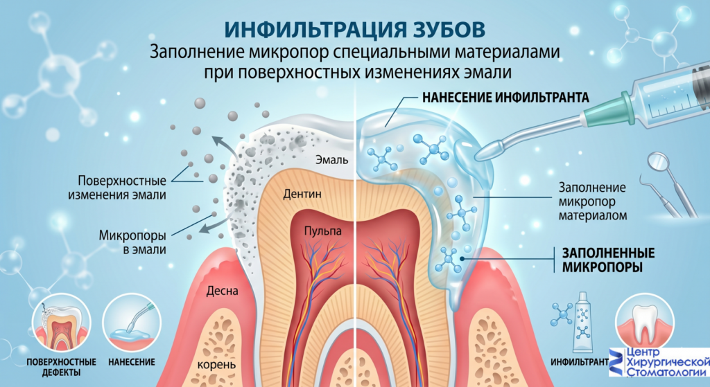 Инфильтрация зубов